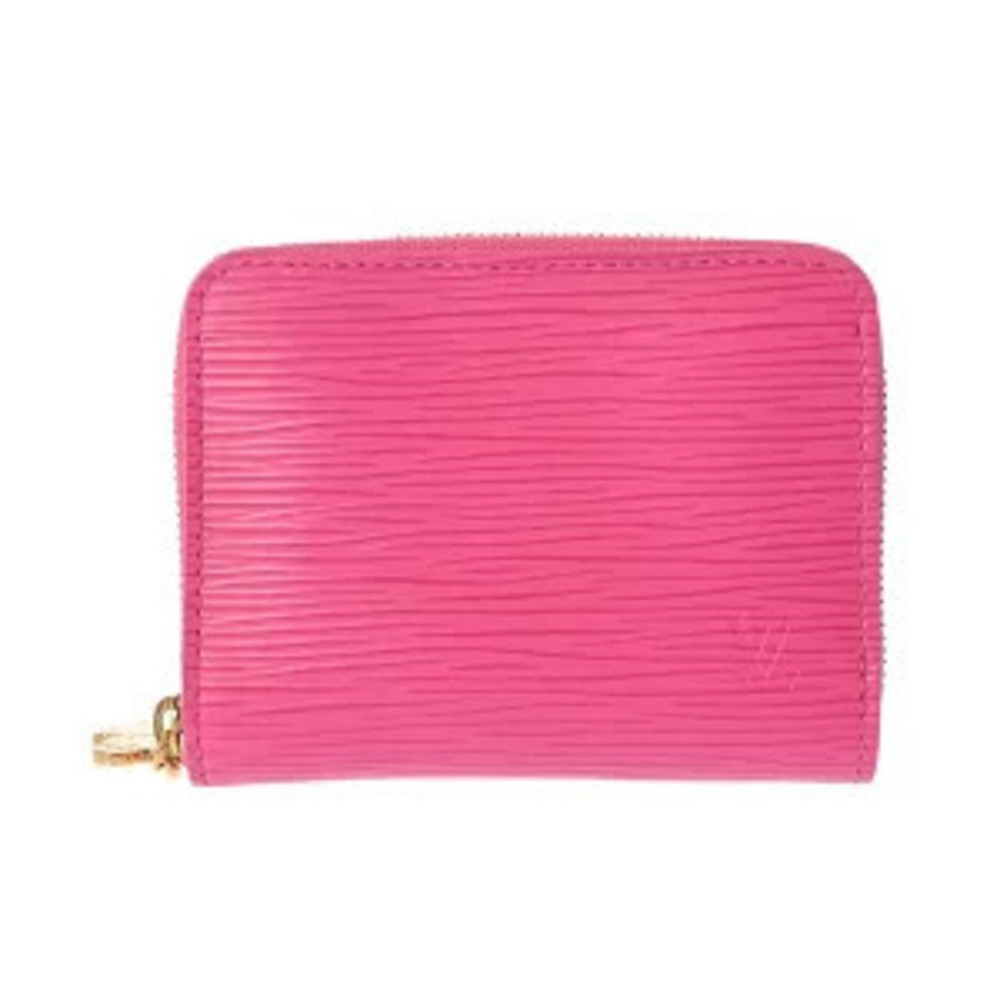 Louis Vuitton Epi LV x TM Zippy Coin Purse Pink Leather Case Wallet